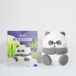 Kawaii Chunky Panda LED Night Lights -Kawaii Store kawaiies plushies plush softtoy kawaii chunky panda led night lights new home decor 862307