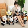 Kawaii Chunky Panda Plushie Crew -Kawaii Store kawaiies plushies plush softtoy kawaii chunky panda plushie crew soft toy 936010