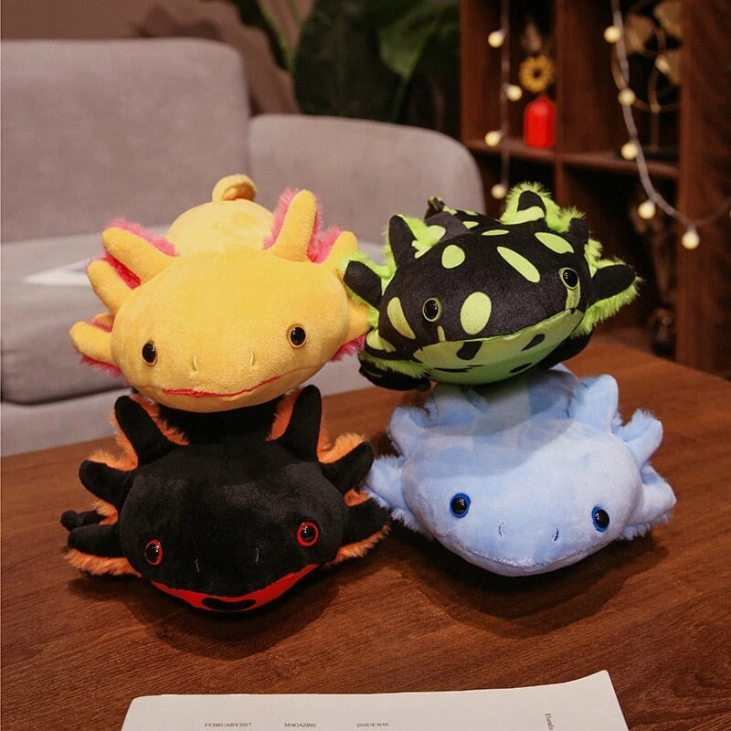 Kawaii Colorful Likelike Axolotl Plushie Family 17 Kawaii Colorful Likelike Axolotl Plushie Family - Image 15