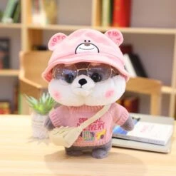 Kawaii Dress Up Shiba Family Plushie Collection -Kawaii Store kawaiies plushies plush softtoy kawaii dress up shiba family plushie collection soft toy gray bear hat 208249