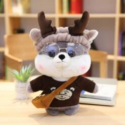 Kawaii Dress Up Shiba Family Plushie Collection -Kawaii Store kawaiies plushies plush softtoy kawaii dress up shiba family plushie collection soft toy gray moose 404574