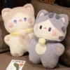 Kawaii Fluffy Cat Plushies -Kawaii Store kawaiies plushies plush softtoy kawaii fluffy cat plushies soft toy 171410