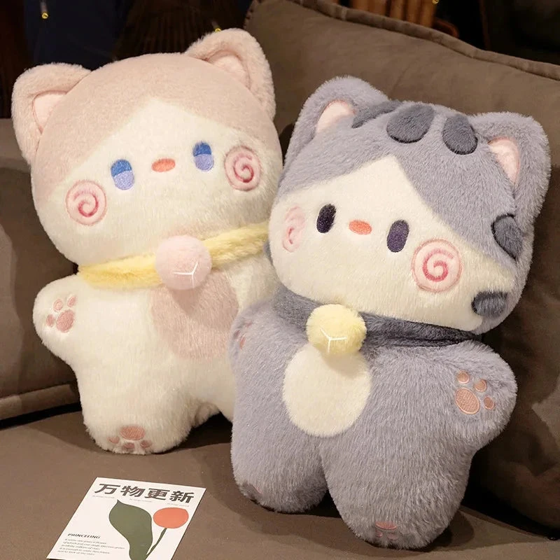 Kawaii Fluffy Cat Plushies 3 Kawaii Fluffy Cat Plushies
