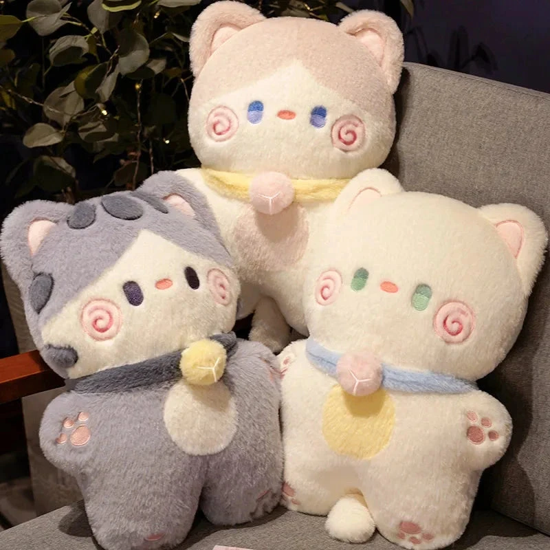 Kawaii Fluffy Cat Plushies 4 Kawaii Fluffy Cat Plushies - Image 2