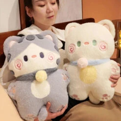 Kawaii Fluffy Cat Plushies 15 Kawaii Fluffy Cat Plushies -Kawaii Store kawaiies plushies plush softtoy kawaii fluffy cat plushies soft toy 575131