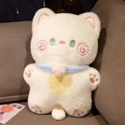 Kawaii Fluffy Cat Plushies 23 Kawaii Fluffy Cat Plushies -Kawaii Store kawaiies plushies plush softtoy kawaii fluffy cat plushies soft toy white 616351