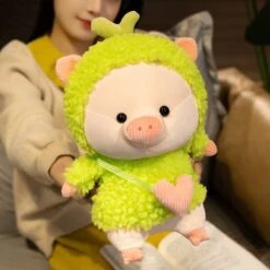 Kawaii Fluffy Cosplay Piggy Plushies -Kawaii Store kawaiies plushies plush softtoy kawaii fluffy cosplay piggy plushies new soft toy 902492