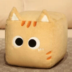 Kawaii Fluffy Cube Cat Plushie Collection -Kawaii Store kawaiies plushies plush softtoy kawaii fluffy cube cat plushie collection soft toy ginger 8in 20cm 830914