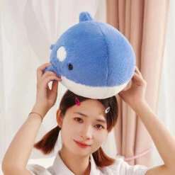 Kawaii Fluffy Gray Blue Killer Whale Plushies -Kawaii Store kawaiies plushies plush softtoy kawaii fluffy gray blue killer whale plushies soft toy 275381