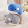 Kawaii Fluffy Gray Blue Killer Whale Plushies