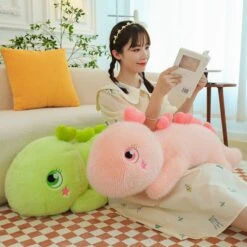Kawaii Fluffy Stegosaurus Dinosaur Plushies -Kawaii Store kawaiies plushies plush softtoy kawaii fluffy stegosaurus dinosaur plushies soft toy 393005