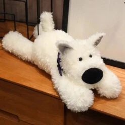 Kawaii Fluffy West Highland Dog Plushie -Kawaii Store kawaiies plushies plush softtoy kawaii fluffy west highland dog plushie soft toy 20in 50cm 683674