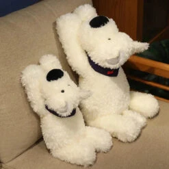 Kawaii Fluffy West Highland Dog Plushie -Kawaii Store kawaiies plushies plush softtoy kawaii fluffy west highland dog plushie soft toy 293020