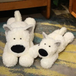 Kawaii Fluffy West Highland Dog Plushie -Kawaii Store kawaiies plushies plush softtoy kawaii fluffy west highland dog plushie soft toy 336931