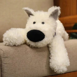 Kawaii Fluffy West Highland Dog Plushie -Kawaii Store kawaiies plushies plush softtoy kawaii fluffy west highland dog plushie soft toy 371259