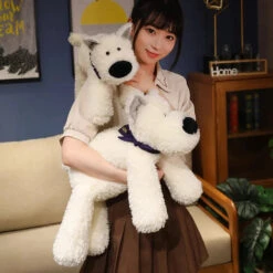 Kawaii Fluffy West Highland Dog Plushie
