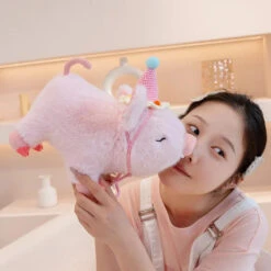 Kawaii Fluffy Wild Boar Plushie -Kawaii Store kawaiies plushies plush softtoy kawaii fluffy wild boar plushie soft toy 554305