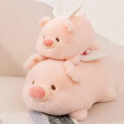 Kawaii Flying Angel Pig Plush -Kawaii Store kawaiies plushies plush softtoy kawaii flying angel pig plush soft toy 289331