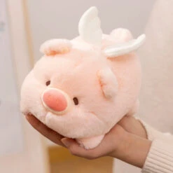 Kawaii Flying Angel Pig Plush -Kawaii Store kawaiies plushies plush softtoy kawaii flying angel pig plush soft toy 535194