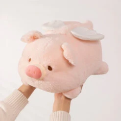Kawaii Flying Angel Pig Plush