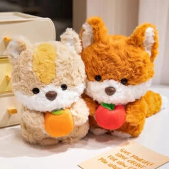 Kawaii Fox & Squirrel Chibi Plushies -Kawaii Store kawaiies plushies plush softtoy kawaii fox squirrel chibi plushies soft toy 488101