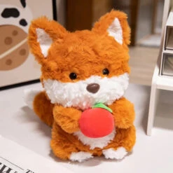 Kawaii Fox & Squirrel Chibi Plushies -Kawaii Store kawaiies plushies plush softtoy kawaii fox squirrel chibi plushies soft toy fox 960756