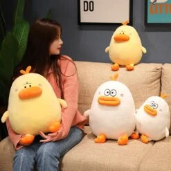 Kawaii Friendly Shocked Ducks -Kawaii Store kawaiies plushies plush softtoy kawaii friendly shocked ducks soft toy 313653