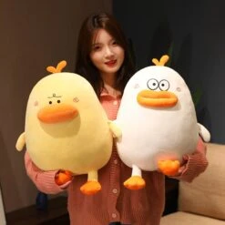 Kawaii Friendly Shocked Ducks -Kawaii Store kawaiies plushies plush softtoy kawaii friendly shocked ducks soft toy couple 12in 30cm 949469