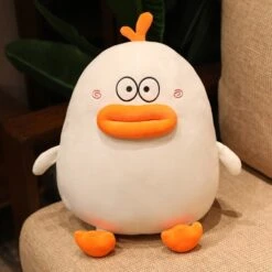 Kawaii Friendly Shocked Ducks -Kawaii Store kawaiies plushies plush softtoy kawaii friendly shocked ducks soft toy white 12in 30cm 570618