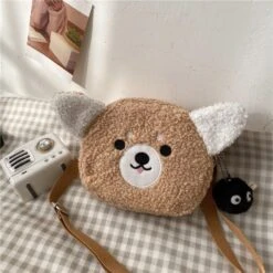 Apparel Kawaii Friends Bag -Kawaii Store kawaiies plushies plush softtoy kawaii friends bag new accessories shiba with ball 151133