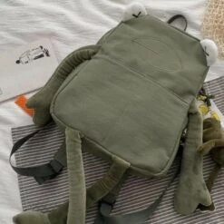 Apparel Kawaii Frog Backpack -Kawaii Store kawaiies plushies plush softtoy kawaii frog backpack new bags 371328
