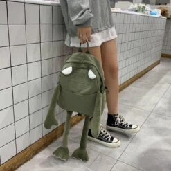 Apparel Kawaii Frog Backpack -Kawaii Store kawaiies plushies plush softtoy kawaii frog backpack new bags 445076