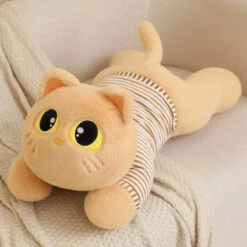 Kawaii Giant Cat Plushies 20 Kawaii Giant Cat Plushies -Kawaii Store kawaiies plushies plush softtoy kawaii giant cat plushies soft toy brown tee 65cm 974770