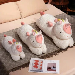 Kawaii Giant Chibi White Unicorn Plushie -Kawaii Store kawaiies plushies plush softtoy kawaii giant chibi white unicorn plushie soft toy 60cm 363850