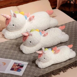 Kawaii Giant Chibi White Unicorn Plushie -Kawaii Store kawaiies plushies plush softtoy kawaii giant chibi white unicorn plushie soft toy 922735