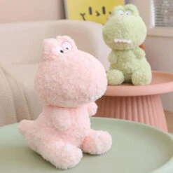 Kawaii Goofy Green Pink Dinosaur Plushies -Kawaii Store kawaiies plushies plush softtoy kawaii goofy green pink dinosaur plushies soft toy 495099