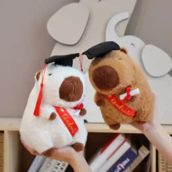 Kawaii Graduation Capybara Plushies -Kawaii Store kawaiies plushies plush softtoy kawaii graduation capybara plushies soft toy 351819