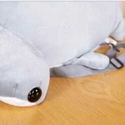 Apparel Kawaii Hammerhead Shark Plush Backpack -Kawaii Store kawaiies plushies plush softtoy kawaii hammerhead shark plush backpack apparel 782047