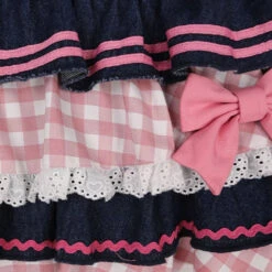 Apparel Kawaii Harajuku Japanese-themed Lolita Mini Denim Checked Women's Skirt -Kawaii Store kawaiies plushies plush softtoy kawaii harajuku japanese themed lolita mini denim checked womens skirt apparel 569300