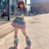 Apparel Kawaii Harajuku Japanese-themed Lolita Mini Denim Checked Women's Skirt 1 Apparel Kawaii Harajuku Japanese-themed Lolita Mini Denim Checked Women's Skirt -Kawaii Store kawaiies plushies plush softtoy kawaii harajuku japanese themed lolita mini denim checked womens skirt apparel 975876
