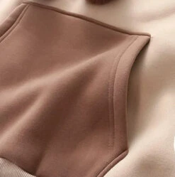 Apparel Kawaii Harajuku Style Bear Two-tone Hoodies -Kawaii Store kawaiies plushies plush softtoy kawaii harajuku style bear two tone hoodies hoodies 514551