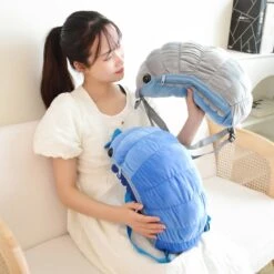 Kawaii Isopod Plush Backpack -Kawaii Store kawaiies plushies plush softtoy kawaii isopod plush backpack soft toy 379189