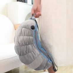 Kawaii Isopod Plush Backpack -Kawaii Store kawaiies plushies plush softtoy kawaii isopod plush backpack soft toy 410747