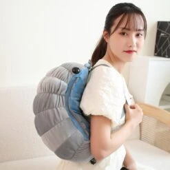 Kawaii Isopod Plush Backpack -Kawaii Store kawaiies plushies plush softtoy kawaii isopod plush backpack soft toy 500152