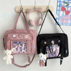 Apparel Kawaii Japanese Girl School Book Bag 24 Apparel Kawaii Japanese Girl School Book Bag -Kawaii Store kawaiies plushies plush softtoy kawaii japanese girl school book bag apparel 873422
