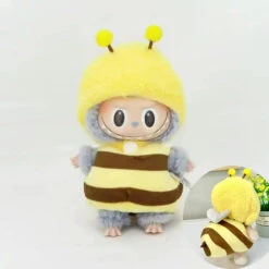 Accessories Kawaii Labubu Dino Bee Shark Animal Outifts 17 Accessories Kawaii Labubu Dino Bee Shark Animal Outifts -Kawaii Store kawaiies plushies plush softtoy kawaii labubu dino bee shark outift accessories 188888