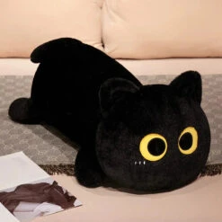Kawaii Long Snuggly Cat Plushies -Kawaii Store kawaiies plushies plush softtoy kawaii long snuggly cat plushies soft toy black 20in 50cm 446638