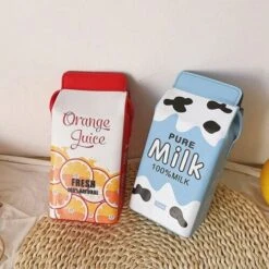 Apparel Kawaii Milk Juice Carton Box Bag 36 Apparel Kawaii Milk Juice Carton Box Bag -Kawaii Store kawaiies plushies plush softtoy kawaii milk juice carton box bag apparel 163103