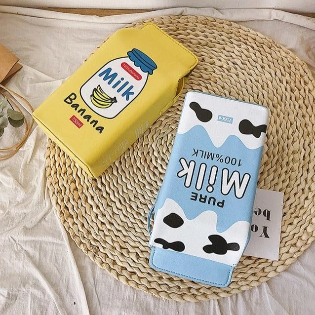 Apparel Kawaii Milk Juice Carton Box Bag 11 Apparel Kawaii Milk Juice Carton Box Bag - Image 9