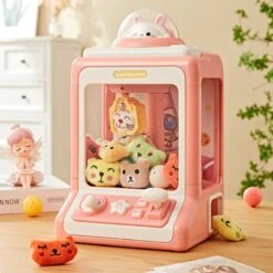 Kawaii Mini Bunny Claw Machine Toy -Kawaii Store kawaiies plushies plush softtoy kawaii mini bunny chick claw machine toy toys 260877